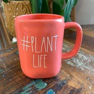 Rae Dunn - Coral #plant life Mug